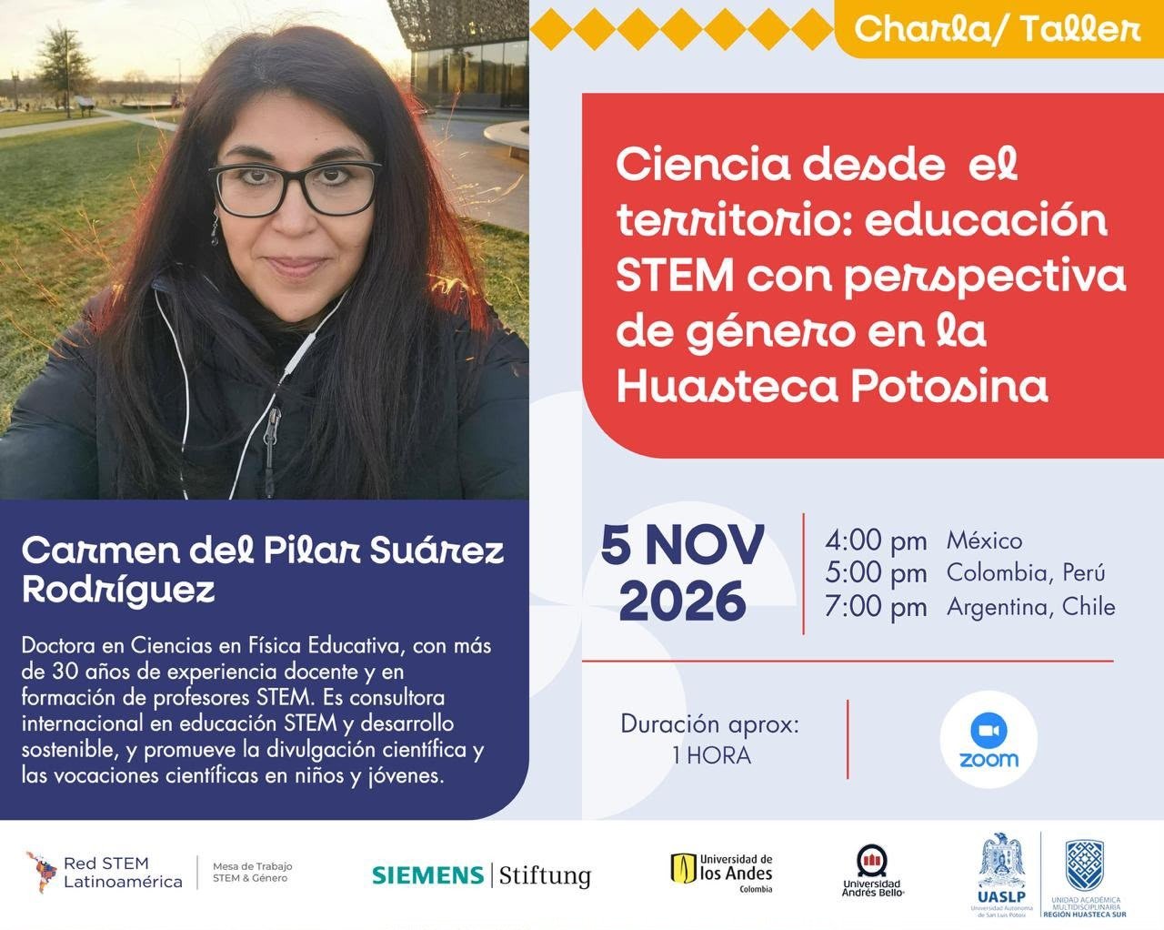 Ciencia desde el territorio: educación STEM con perspectiva de género en la Huasteca Potosina