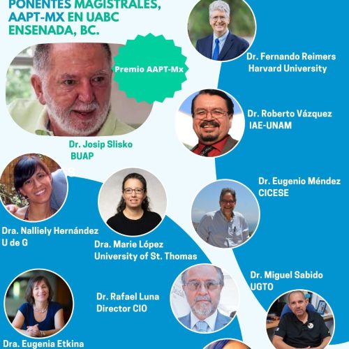 Ponentes de las conferencias magistrales y los talleres