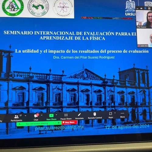 Curso a profesores de la Universidad de Panamá sobre evaluación en física