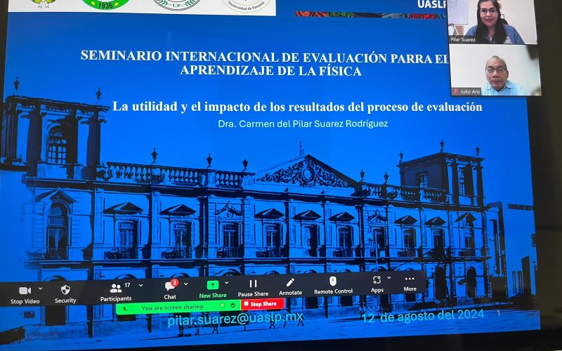 Curso a profesores de la Universidad de Panamá sobre evaluación en física
