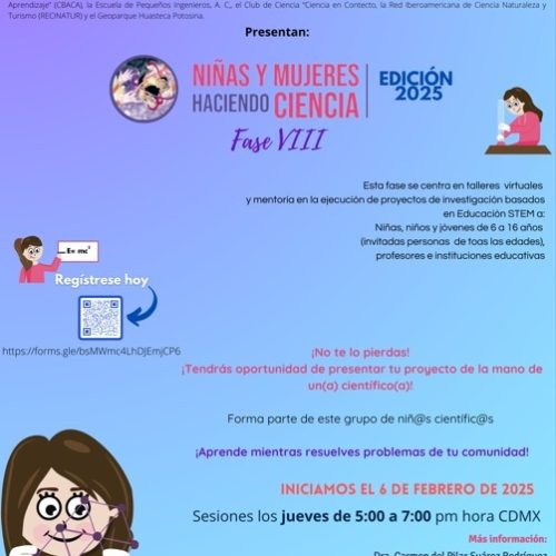 NIÑAS Y MUJERES | HACIENDO CIENCIA EDICIÓN 2025 Fase VIII