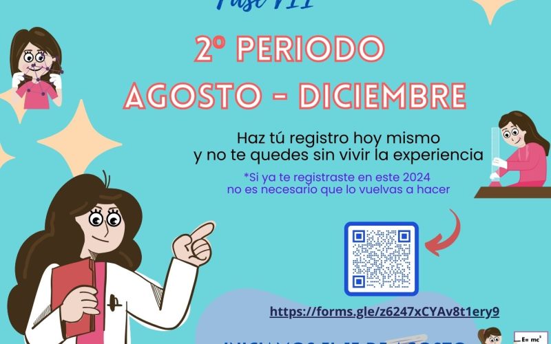 NIÑAS Y MUJERES | HACIENDO CIENCIA Fase VII