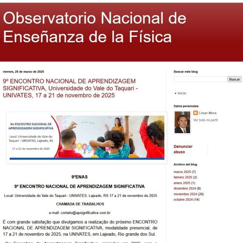 Observatorio Nacional de Enseñanza de la Física