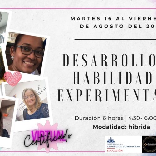 Taller: Desarrollo de habilidades experimentales