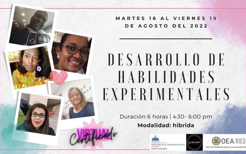Taller: Desarrollo de habilidades experimentales